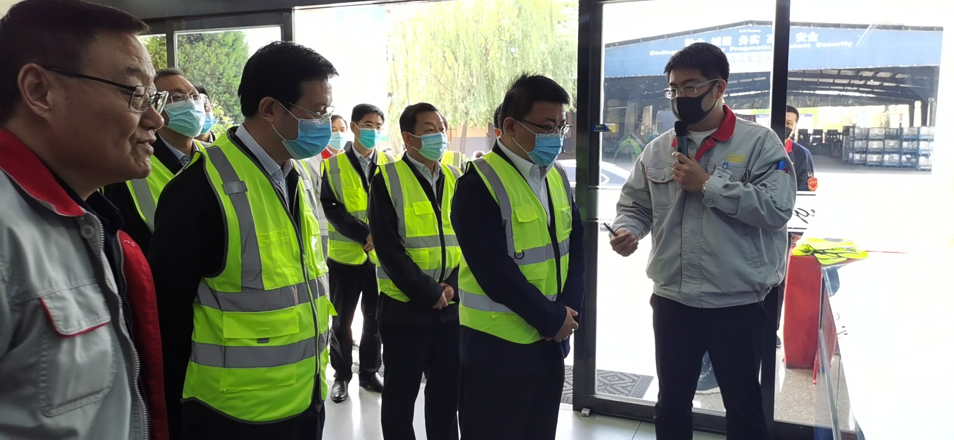 山西省副省长吴伟莅临胜天国际集团专题调研